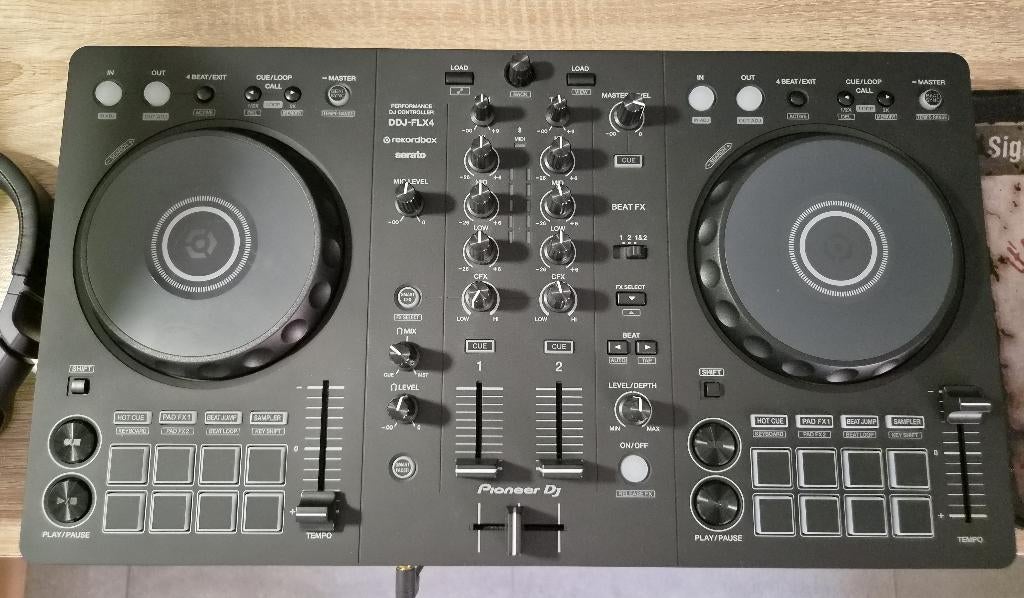 Pioneer DDJ-FLX4 + Pioneer HDJ-CUE1, Muziek en Instrumenten, Dj-sets en Draaitafels, Ophalen, Zo goed als nieuw, Dj-set, Pioneer
