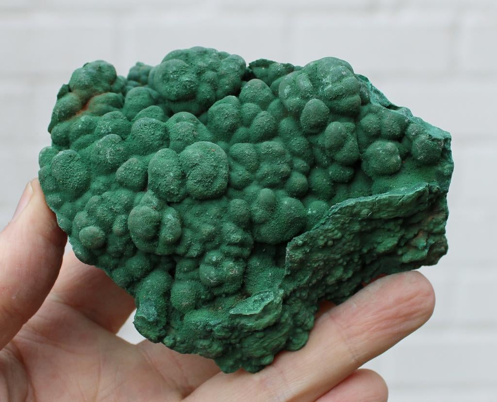 MALACHITE botryoïdale de LUBUMBASHI AU CONGO, Collections, Minéraux & Fossiles, Enlèvement ou Envoi, Minéral