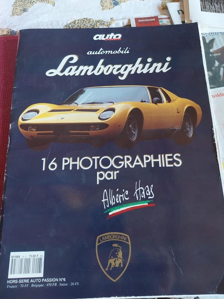 Alberic Haas Lamborhini litho's, Livres, Autos | Livres, Enlèvement