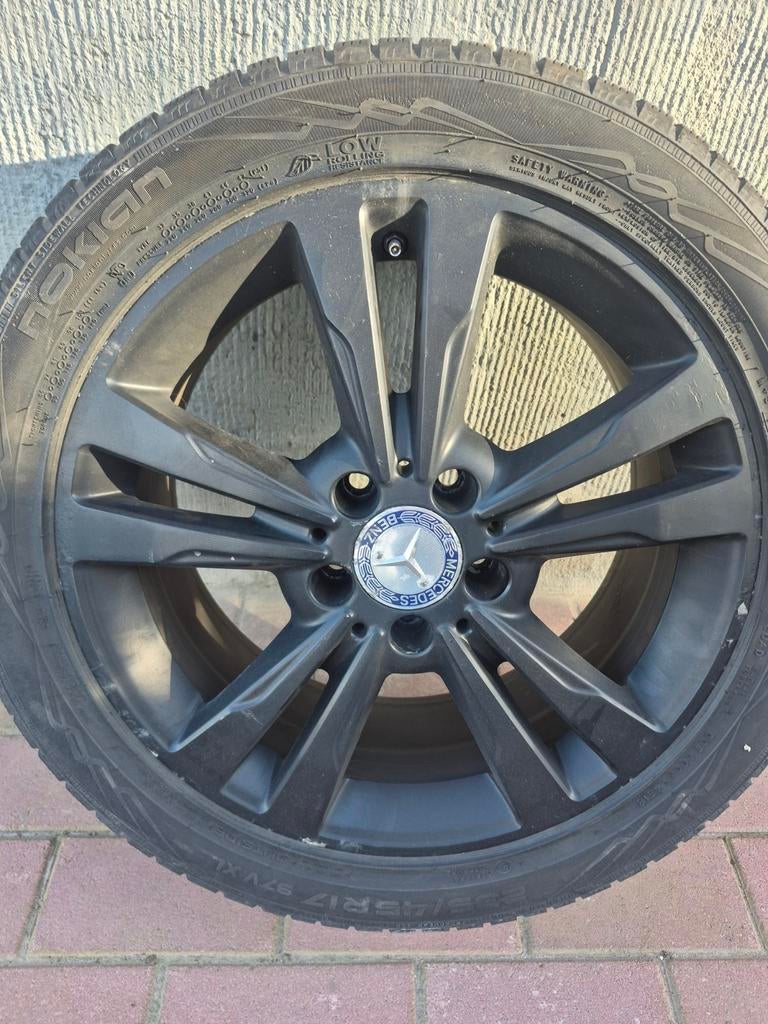 Pneus neige et jantes Mercedes, Autos : Pièces & Accessoires, Pneus & Jantes, Enlèvement, Pneu(s)