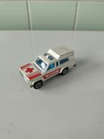 Vintage Majorette Ambulance Wagen AFHALING LEES BESCHRIJVING, Enlèvement, Utilisé, Voiture, Majorette