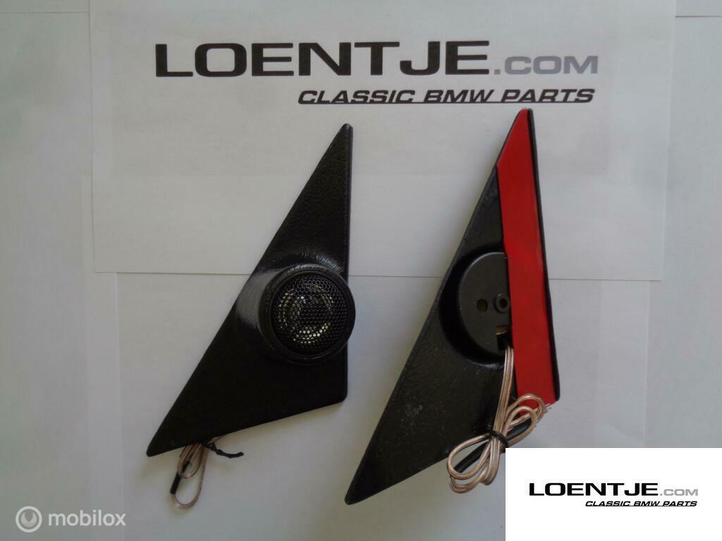 Tweeterskapjes BMW e30 in de deur met boxen 325i 320i etc, Gebruikt, Ophalen of Verzenden, BMW, BMW