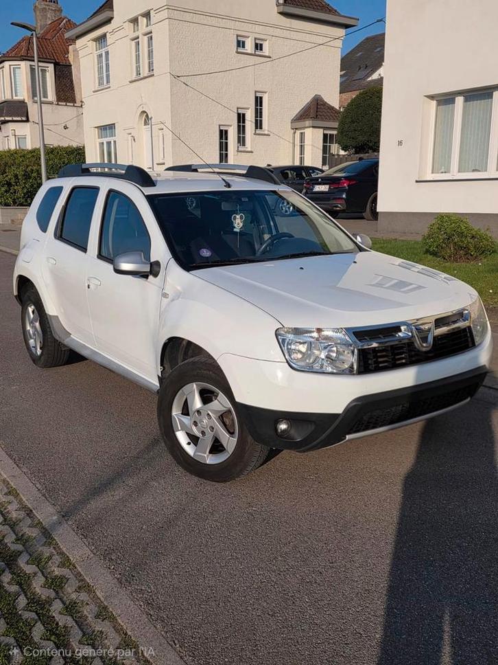 DACIA DUSTER PRESTIGE 1.6 BENZINE, Auto's, Dacia, Particulier, Duster, Benzine, Euro 5, Monovolume, 5 deurs, Handgeschakeld, Wit