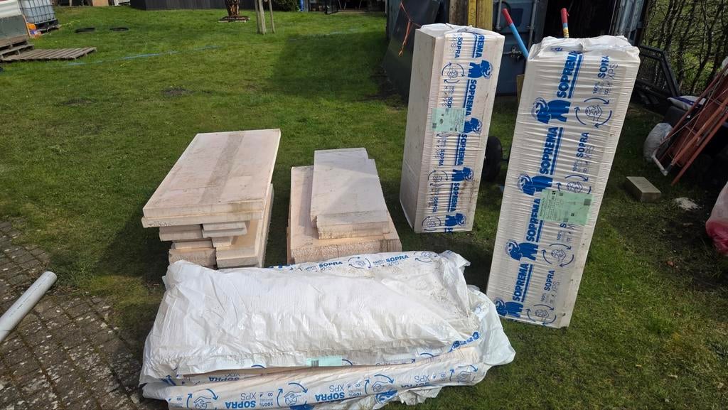 Soprema xps isolatie, Ophalen