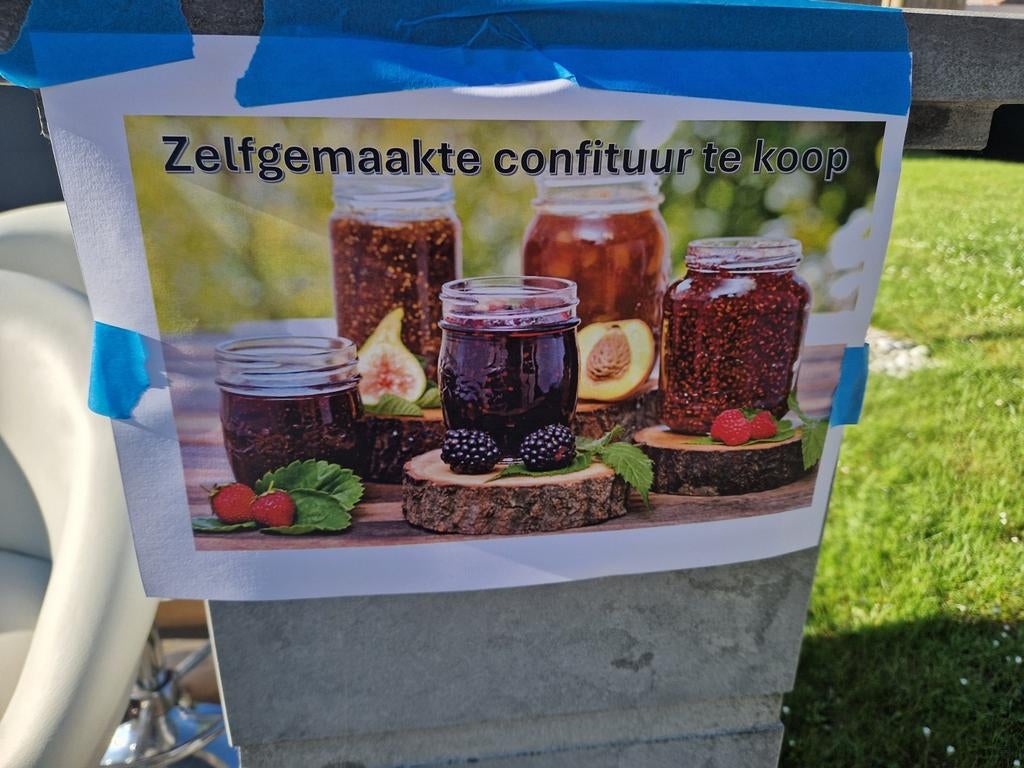 Zelfgemaakte confituur, Tuin en Terras, Bergingen en Tuinkasten, Ophalen