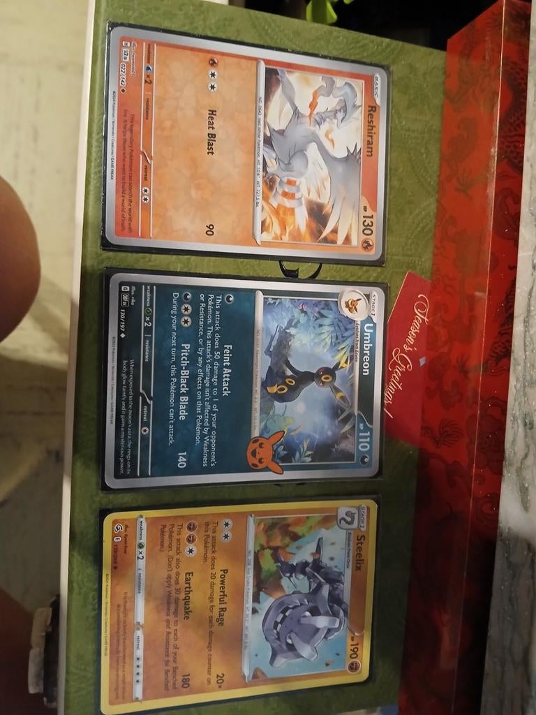 pokemon kaarten, Ophalen of Verzenden, Zo goed als nieuw, Meerdere kaarten, Foil