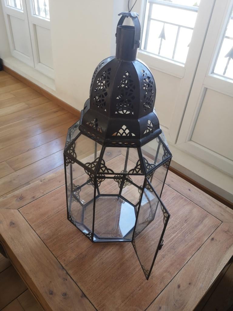 Marokkaanse lantaarnlamp, Huis en Inrichting, Ophalen, Glas
