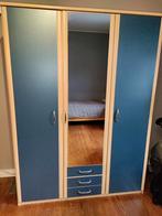 Slaapkamerkast in prima staat, Huis en Inrichting, Gebruikt, 100 tot 150 cm, 200 cm of meer, Overige houtsoorten