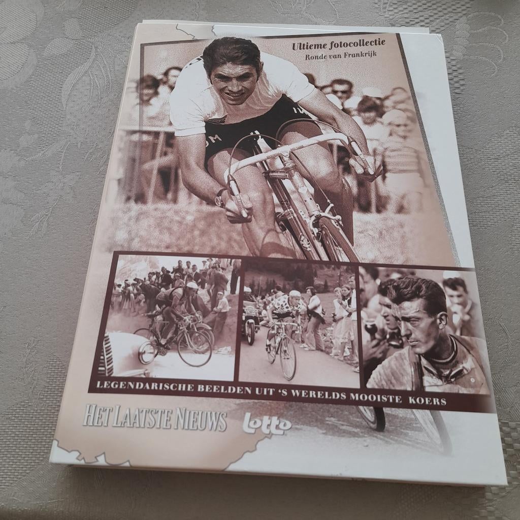 Ultieme fotocollectie Ronde van Frankrijk . luxe uitvoering., Ophalen of Verzenden, Zo goed als nieuw, Lopen en Fietsen