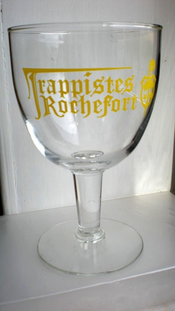 Trappistes Rochefort, Ophalen of Verzenden, Zo goed als nieuw, Glas of Glazen