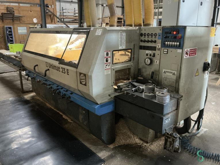 Vierzijdige schaafmachines Weinig Unimat 23 E 2001, Zakelijke goederen