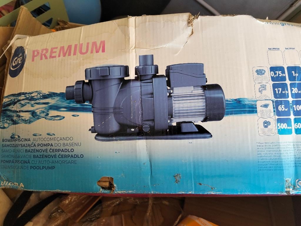 Pompe de filtration piscine, Jardin & Terrasse, Enlèvement, Utilisé, Pompe