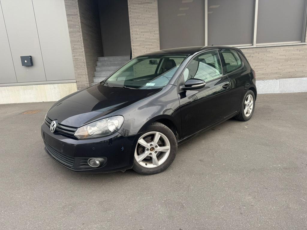 Golf 6 – Sterk & zuinig – Top deal!, Euro 5, Zwart, Zwart, Leder