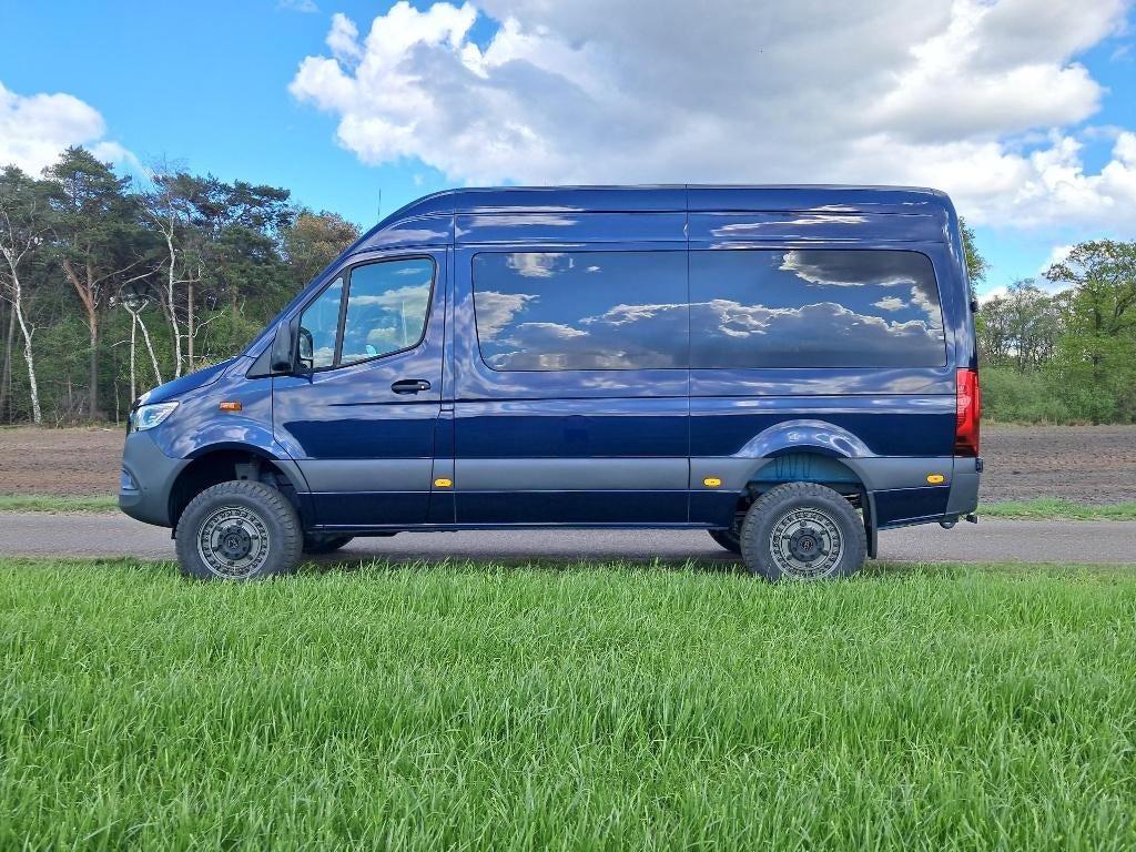 Sprinter 4x4 Tourer V6 motor H/L gearing, Caravans en Kamperen, Automaat, Vloeistofverwarming, Mercedes-Benz, Bedrijf