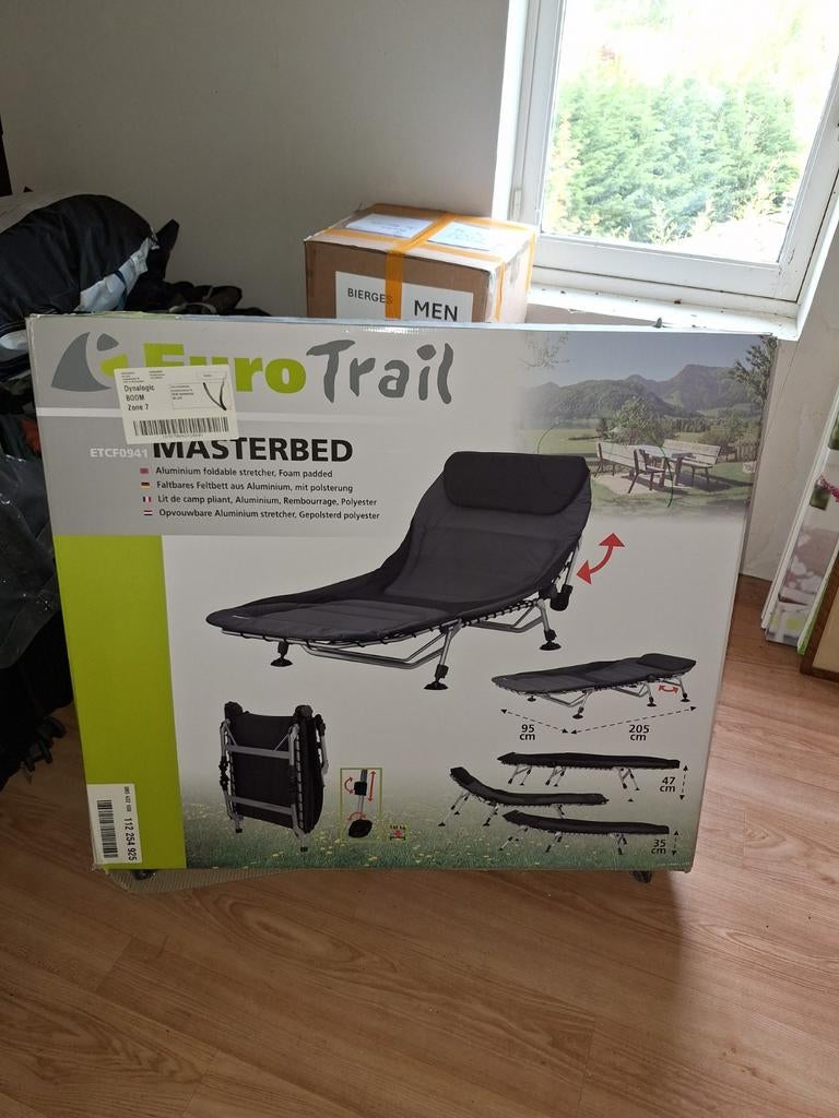 Lit de camp, Caravanes & Camping, Enlèvement, Neuf