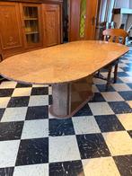 Granieten eettafel oval, Huis en Inrichting, Ophalen, Overige materialen, 200 cm of meer, 50 tot 100 cm