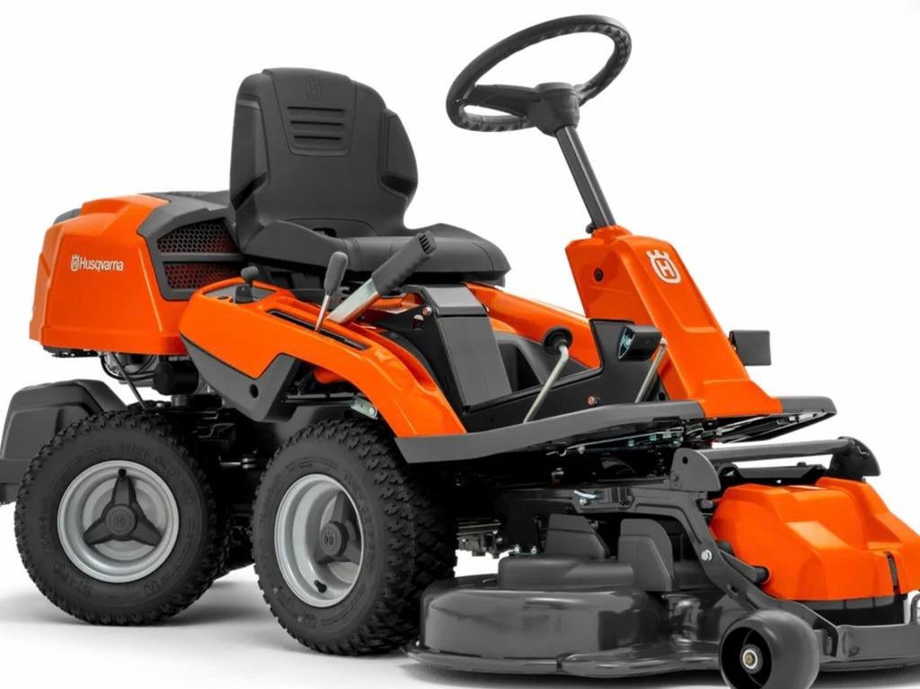 Nieuwe zitmaaier Husqvarna Rider 214 C met 2 jaar garantie, Enlèvement, Neuf, Fonction de mulching, 90 à 120 cm