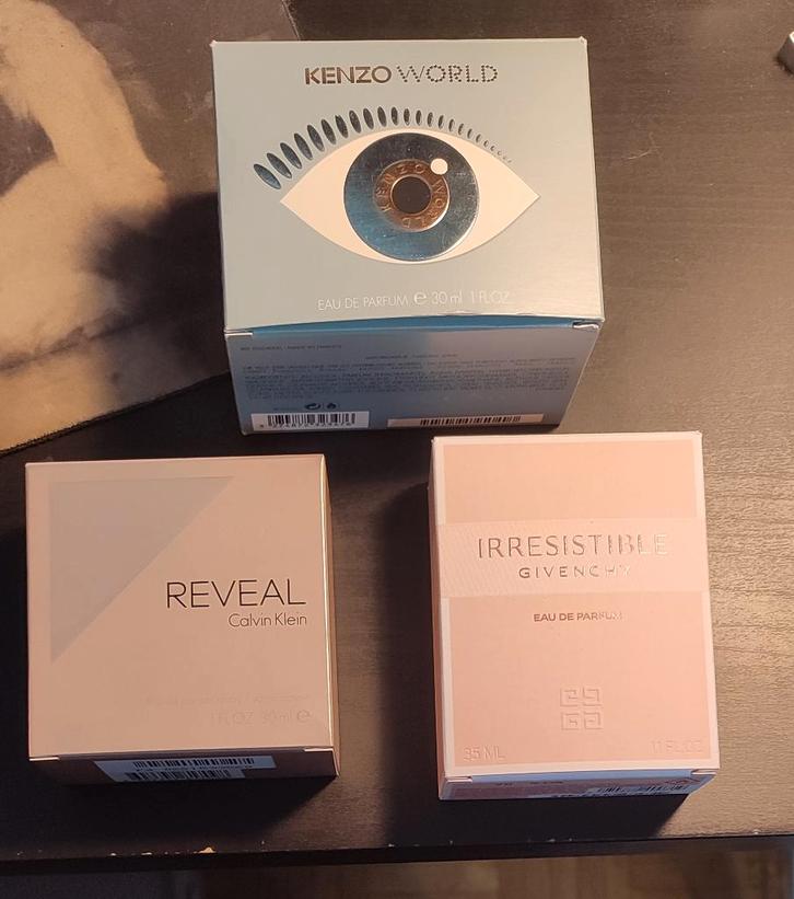 Lot de 3 parfums : Givenchy , CK , Kenzo, Bijoux, Sacs & Beauté, Beauté | Parfums, Utilisé, Envoi