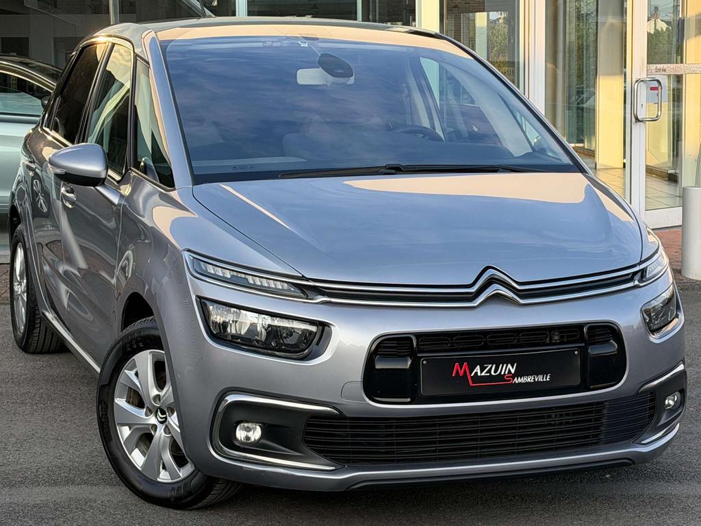 Citroën C4 Spacetourer 1.2 Essence * Carnet Complet * March, Autos, Argent ou Gris, Achat, Euro 6, Entreprise