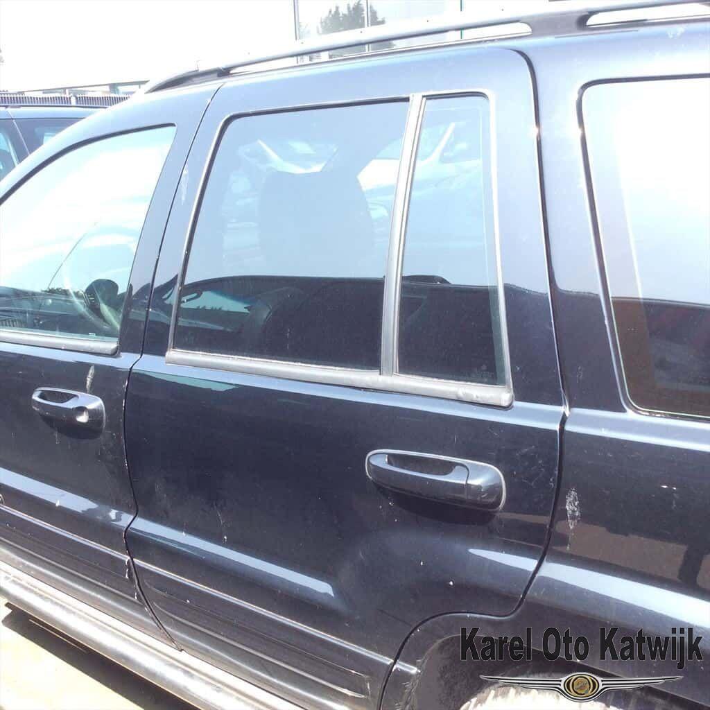 Achterdeur links Jeep Grand Cherokee 1999-2004 kleur zwart, Jeep, Gebruikt, -, Deur