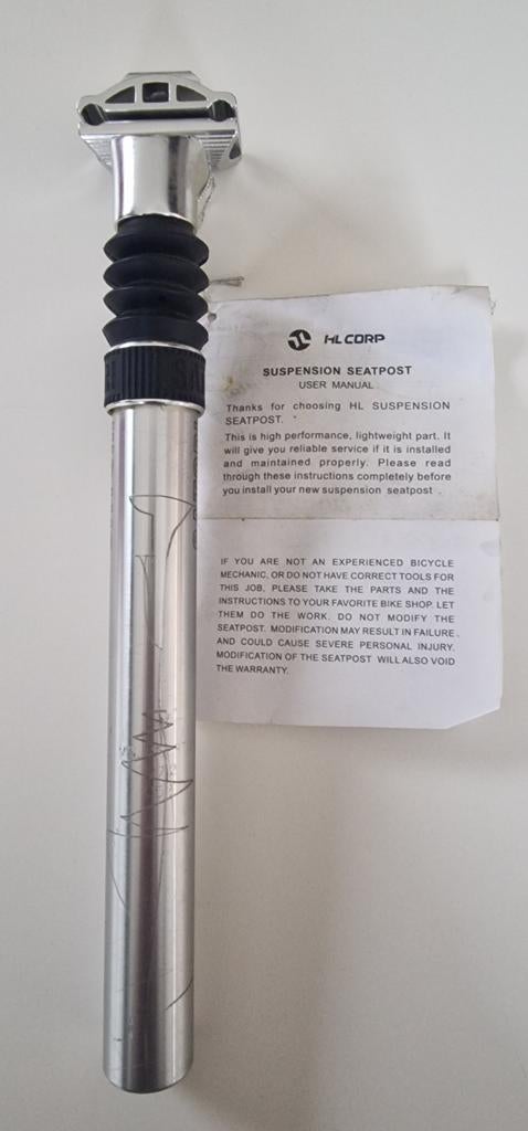 Tige de selle neuve, suspension, Satori, Vélos & Vélomoteurs, Enlèvement ou Envoi, Neuf