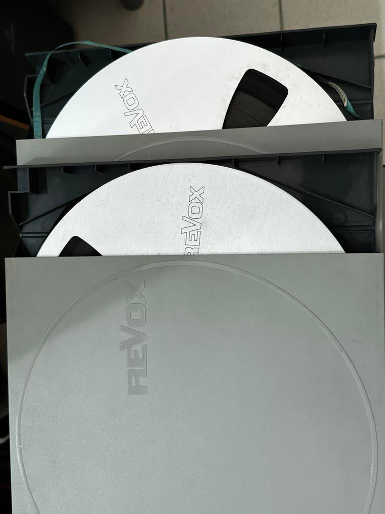 Revox spoelen met doos, Audio, Tv en Foto, Ophalen of Verzenden, Onderdeel