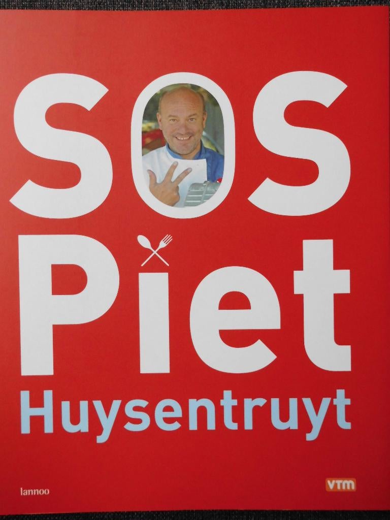 SOS Piet, Livres, Livres de cuisine, Piet Huysentruyt, Enlèvement ou Envoi, Comme neuf, Autres types