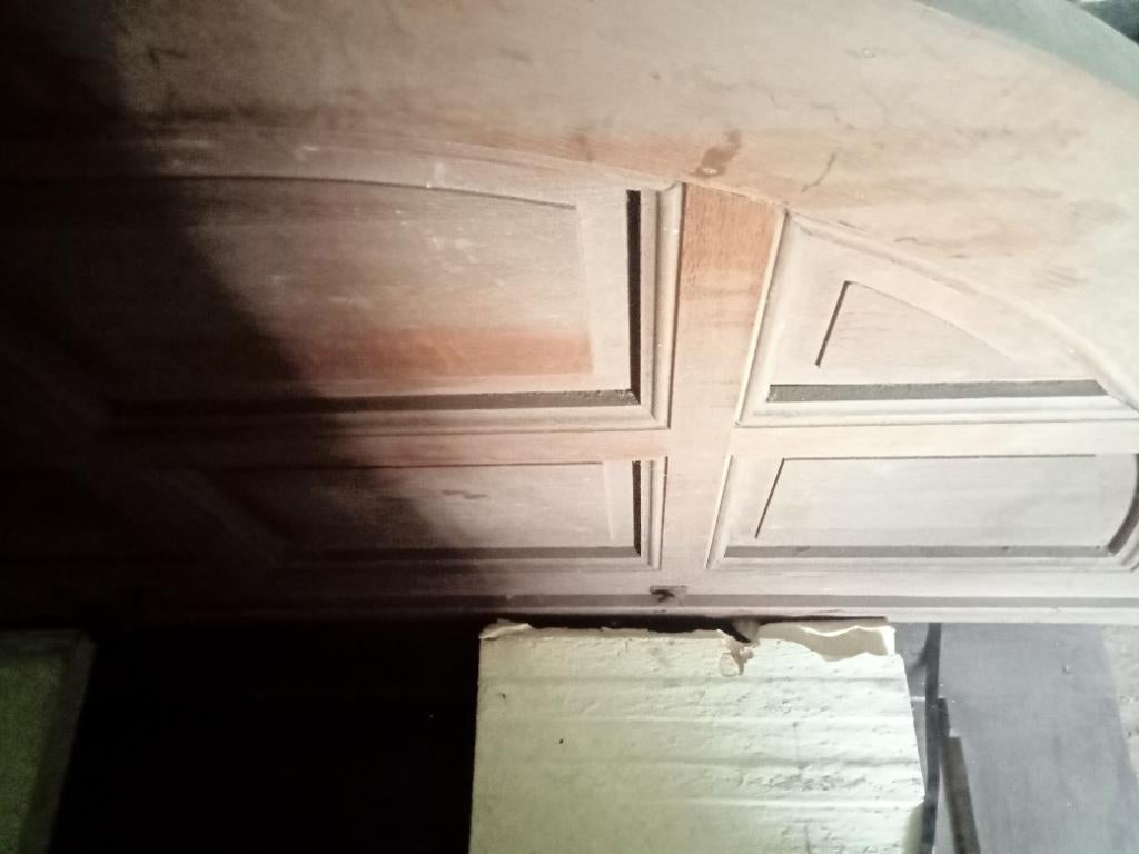 Antieke dubbele deur, Antiek en Kunst, Antiek | Meubels | Kasten, Ophalen