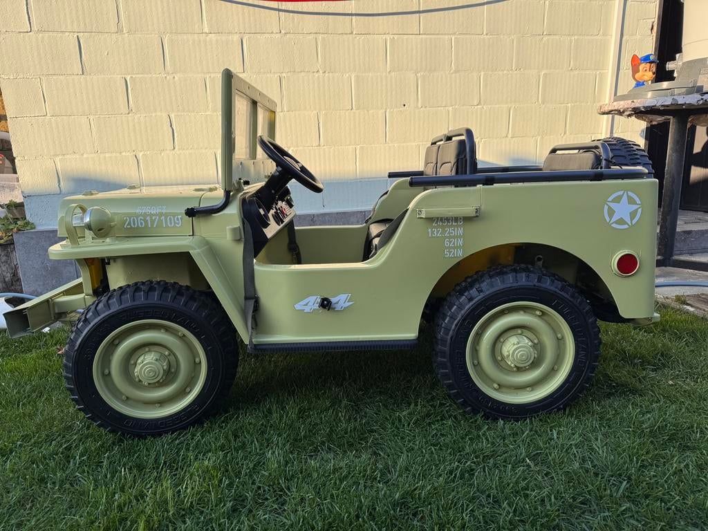 Safari jeep 24v, Ophalen