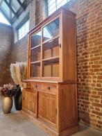 Buffet/vitrine en teck LIVRAISON GRATUITE, Maison & Meubles, Teck, 25 à 50 cm, Avec tablette(s), 150 à 200 cm