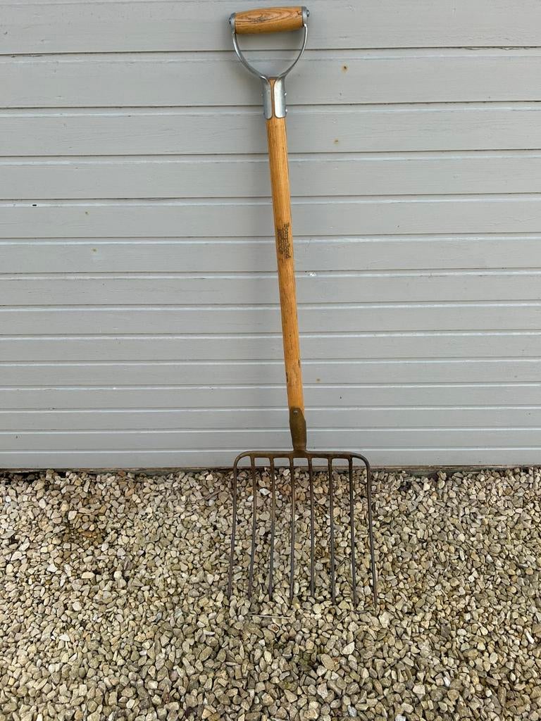 Fourche à maïs 8 dents neuve (Zemst), Jardin & Terrasse, Outils à main, Comme neuf, Fourchette, Enlèvement