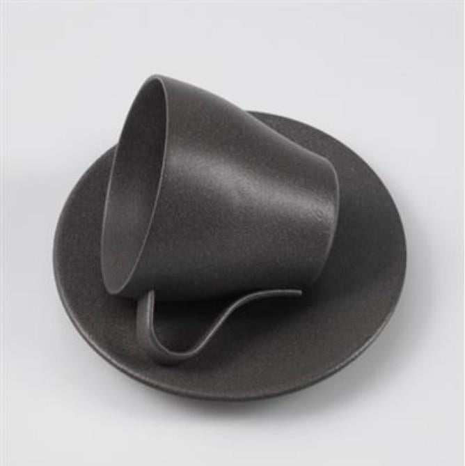 Donkergrijs mat fijnstructuur metallic poedercoat, Verzenden