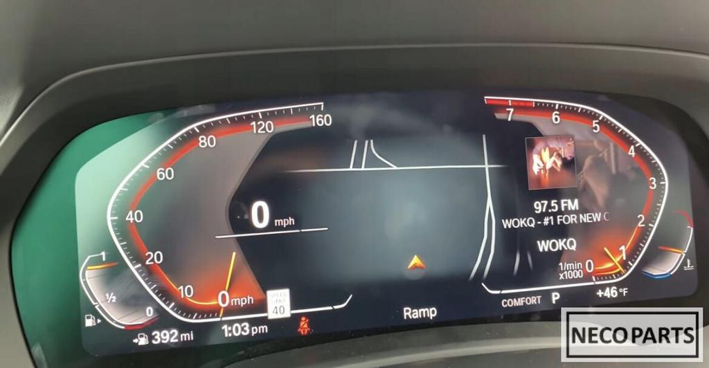 BMW OE COCKPIT COUNTER CLOCK TELLER KLOK  SPEEDOMETER CLOCK, Ophalen of Verzenden, Nieuw