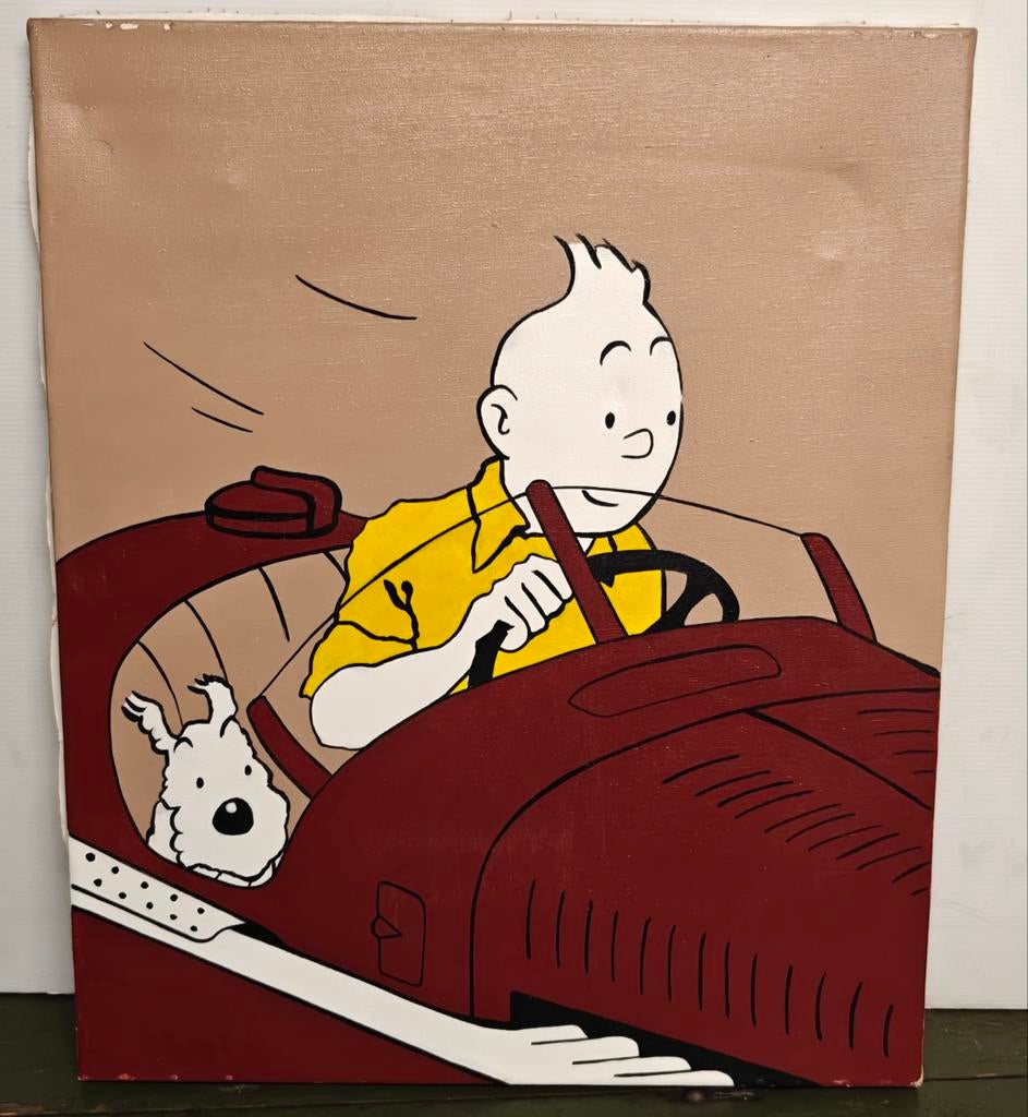 Kuifje 60x50, Ophalen, Kuifje