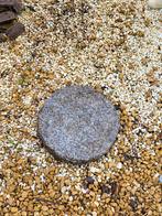 Ronde stapsteen perfecte conditie, Jardin & Terrasse, Gravier, Rochers & Caillasse, Enlèvement, Neuf, Gris, Granit
