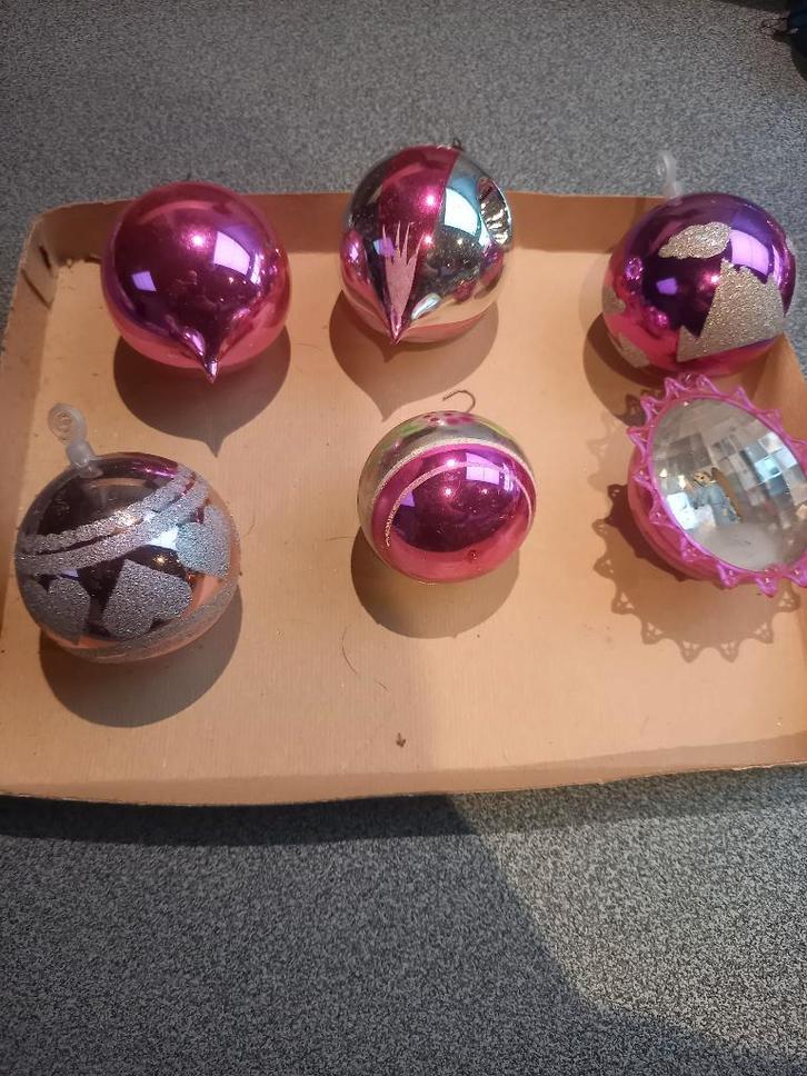 Décorations d'arbre de Noël vintage, Divers, Noël, Utilisé, Enlèvement ou Envoi