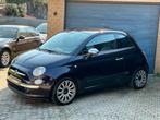 Fiat 500 0.9 TwinAir Lounge Navigatie Airco PanoDak Leder, Auto's, Fiat, Voorwielaandrijving, 4 zetels, Overige kleuren, 875 cc
