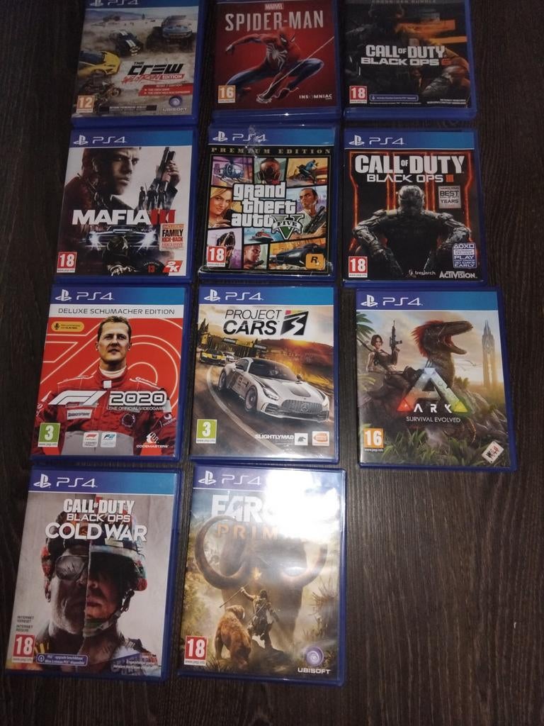 PS4 GAMES (11 STUKS), Ophalen