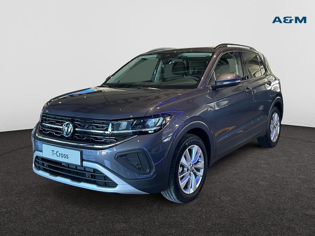 Volkswagen T-Cross T-Cross 1.0 TSI Life Business OPF DSG, Auto's, Volkswagen, Automaat, T-Cross, 131 g/km, Zilver of Grijs