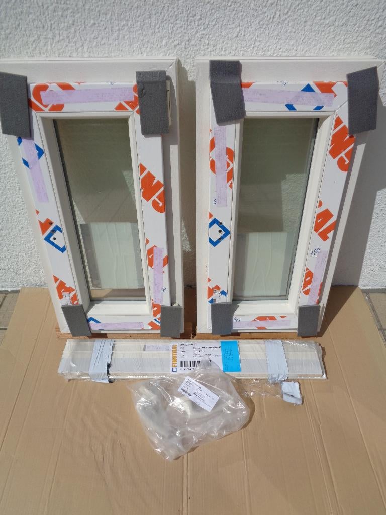 fenêtres 2 pièces, Bricolage & Construction, Vitres, Châssis & Fenêtres, Enlèvement, Neuf, Fenêtre de façade ou Vitre