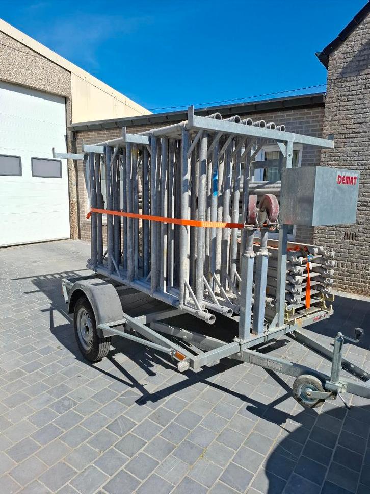 Remorque d'échafaudage, Bricolage & Construction, Échafaudages, Utilisé, Échafaudage fixe ou roulant, Enlèvement