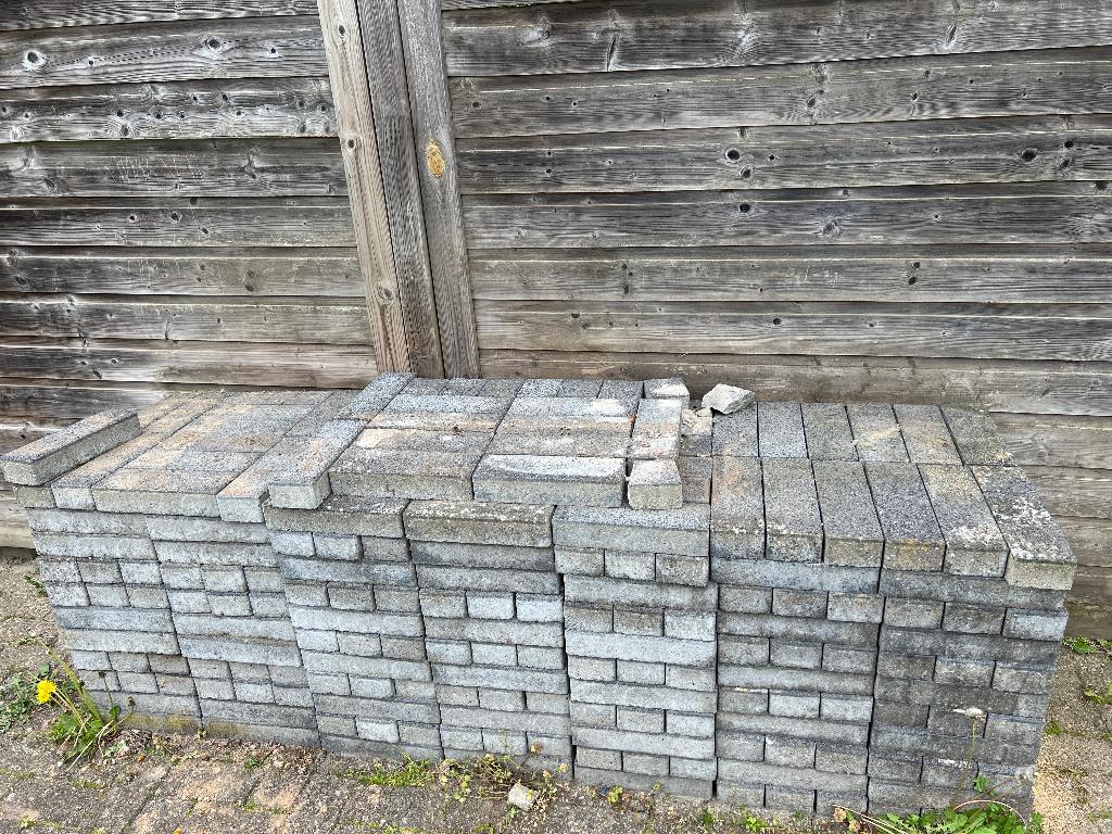 Klinker, Jardin & Terrasse, Pavé & Dalles, Enlèvement, Briques, 10 m²² ou plus, Béton