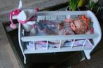 poppen schommelbedje met pop en accesoires, Kinderen en Baby's, Speelgoed | Poppen, Ophalen, Zo goed als nieuw, Overige typen
