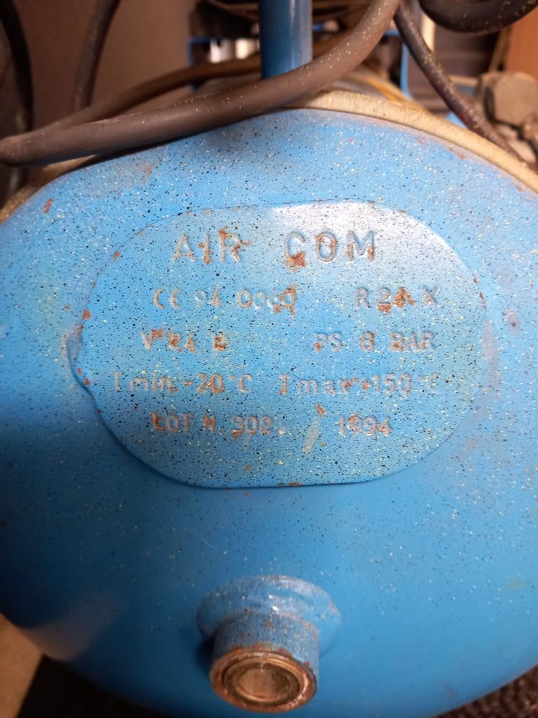 Compressor, Ophalen, Gebruikt, 6 tot 10 bar, Minder dan 200 liter/min