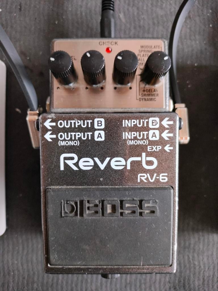 Boss Reverb RV-6, Muziek en Instrumenten, Effecten, Ophalen of Verzenden, Reverb