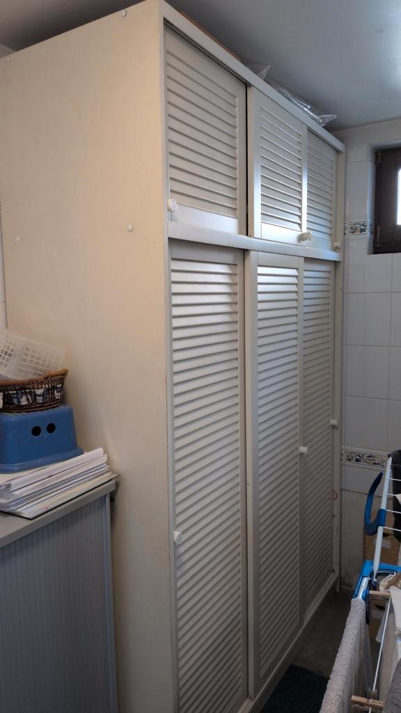 Armoire à portes coulissantes, penderie, étagères, Huis en Inrichting, Stoffering | Gordijnen en Lamellen, Ophalen