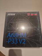 TK MSI A68HM-P33 V2, Computers en Software, Moederborden, Nieuw, DDR3, Ophalen of Verzenden, Micro-ATX