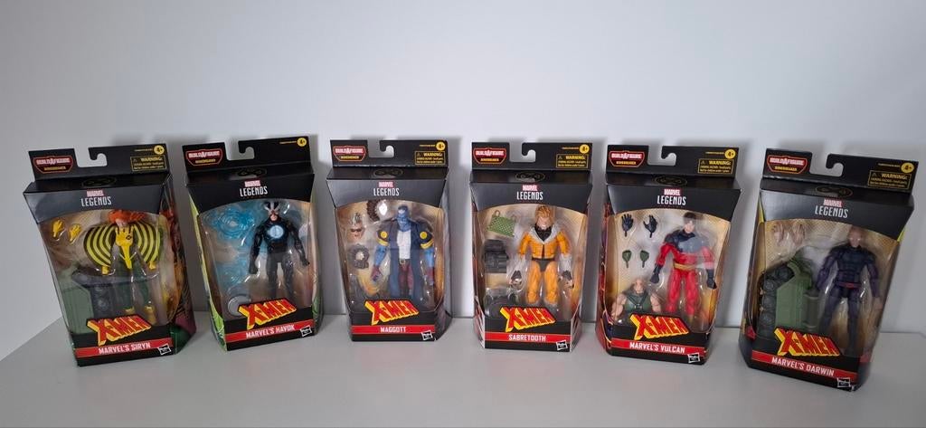 Marvel legends x-men buildAfigure, Ophalen