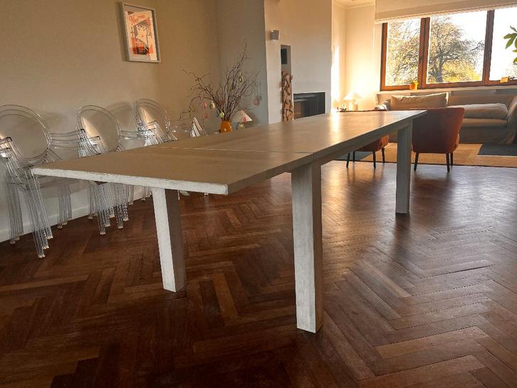 Bonne affaire : table à manger extensible en bois, Maison & Meubles, Tables | Tables à manger, Utilisé, 50 à 100 cm, 200 cm ou plus