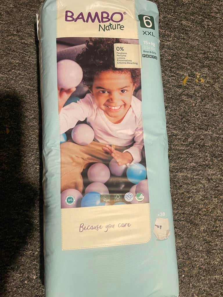 Couches pour enfants N6/15kg+, Enfants & Bébés, Relax bébé, Enlèvement, Comme neuf